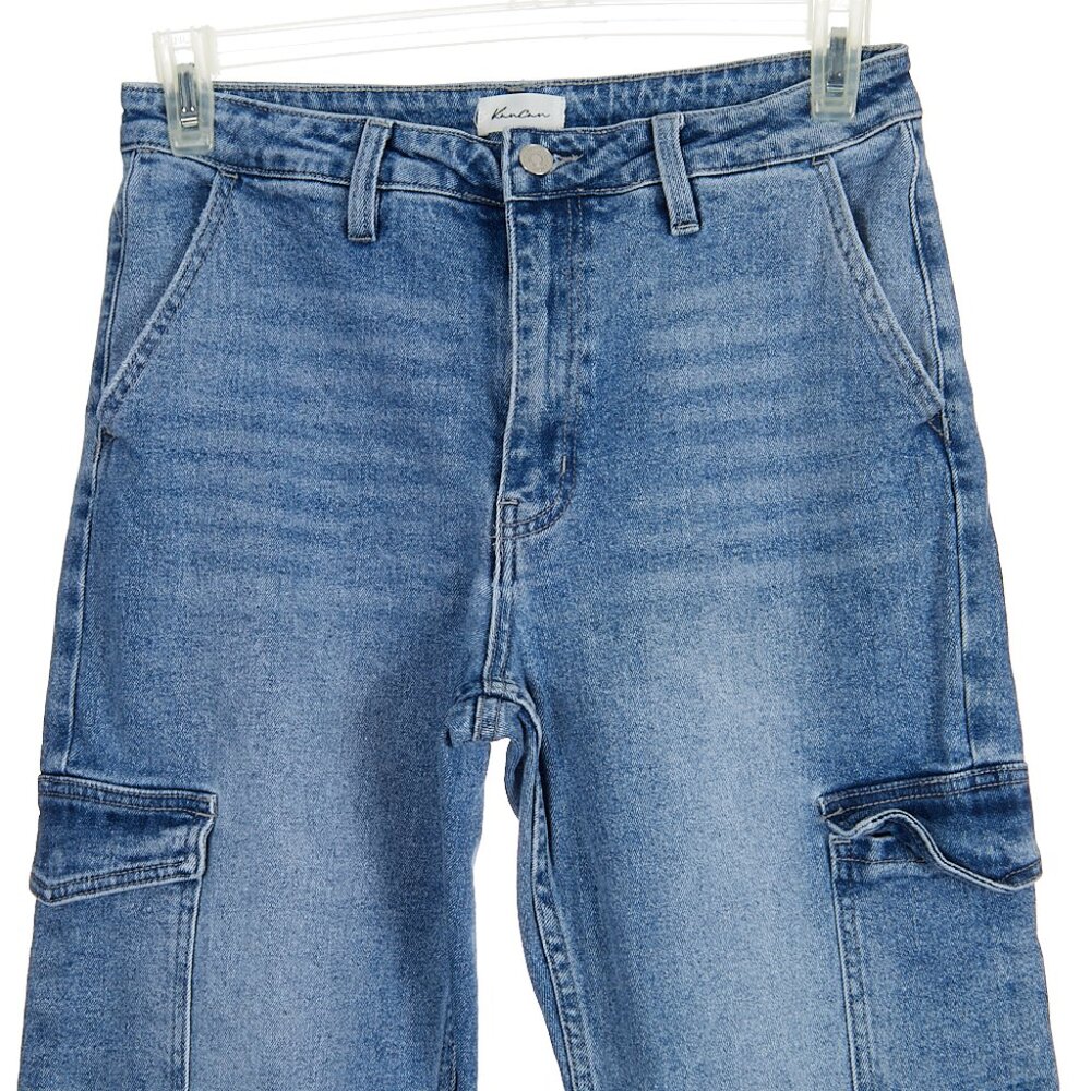 Kancan Aspen High Rise Wide Flare Jeans Women's 28 - Picture 3 of 6